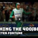 Peter Fortune on 400m, 800m training and Cathy Freeman
